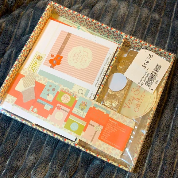 Barnes & Noble Other - 3/$15🍄 NWT Barnes & Noble Xmas Card Craft Kit
